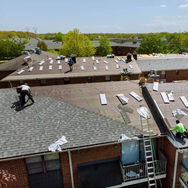 apartment asphalt roof shingle repair company Austin, TX